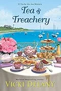 Cover of Tea & Treachery by Vicki Delany